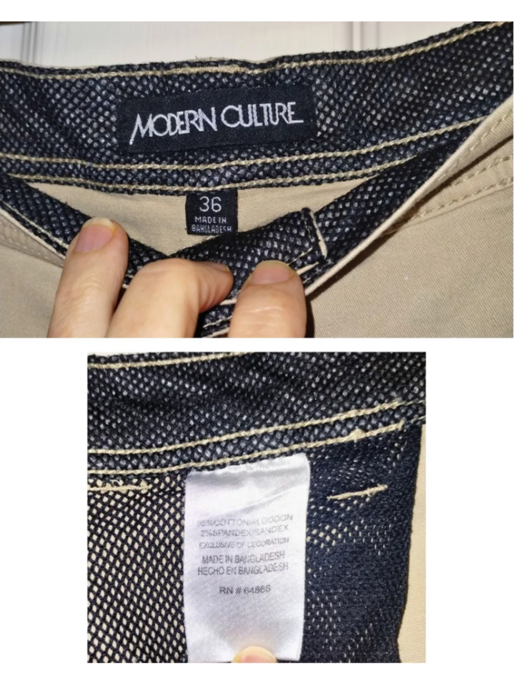 Men's Modern Culture Beige Cargo Shorts